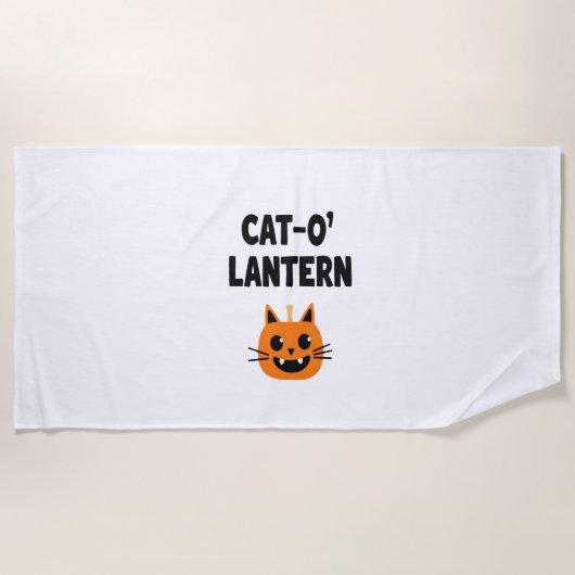 Kattenlantaarn 3 strandlaken (Voorkant)