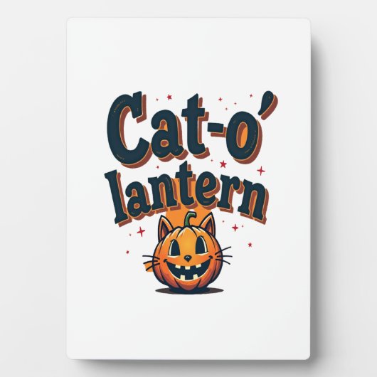 Kattenlantaarn Fotoplaat (voorkant)