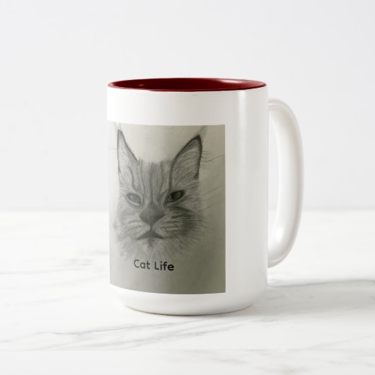 Kattenleven Mok (Voorkant rechts)