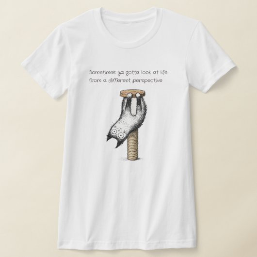 Kattenleven vanuit een ander perspectief t-shirt (Laagn)