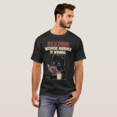 Kattenlezen Omdat moord verkeerd is Hoe train je T-shirt (Voorkant volledig)