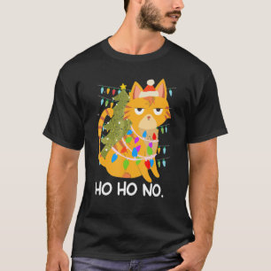 kattenlichtketen vezel boom Kat eigenaar T-shirt