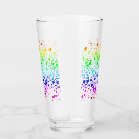 Kattenliefde Glas (Rechts)