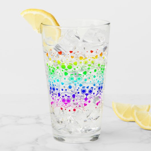 Kattenliefde Glas (Voorkant ijs)