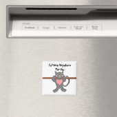 Kattenliefde Humor Magneet (Insitu (Vaatwasser))