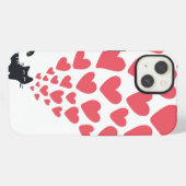 Kattenliefde iPhone Hoesje (Achterkant horizontaal)