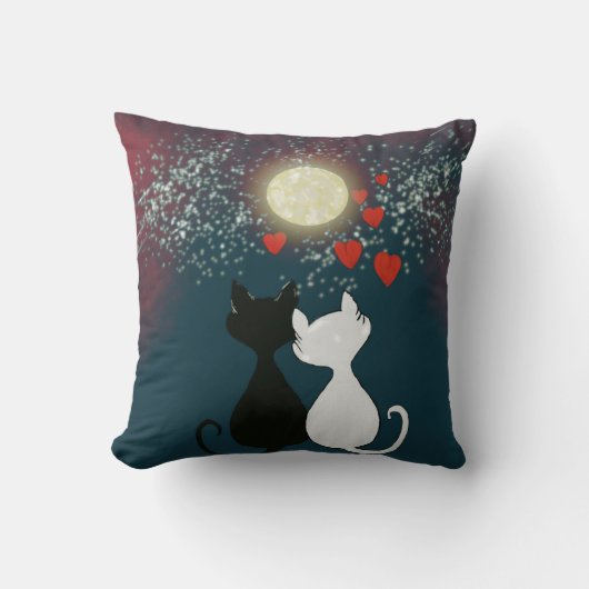 Kattenliefde Kussen (Voorkant)