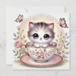 Kattenliefde Notitiekaart Kaart