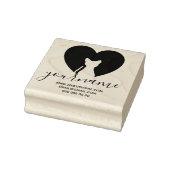Kattenliefde Rubberstempel (Stempel)