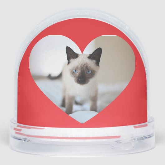 Kattenliefde Sneeuwbol (Achterkant)