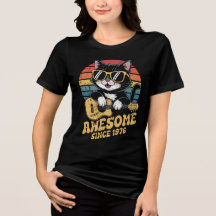 Kattenliefhebber 1976 Verjaardag Retro 50e Verjaar