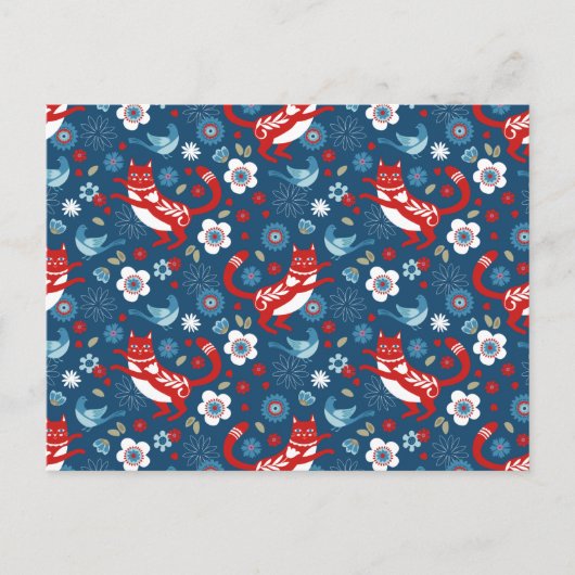 Kattenliefhebber Ansichtkaart Briefkaart (Voorkant)