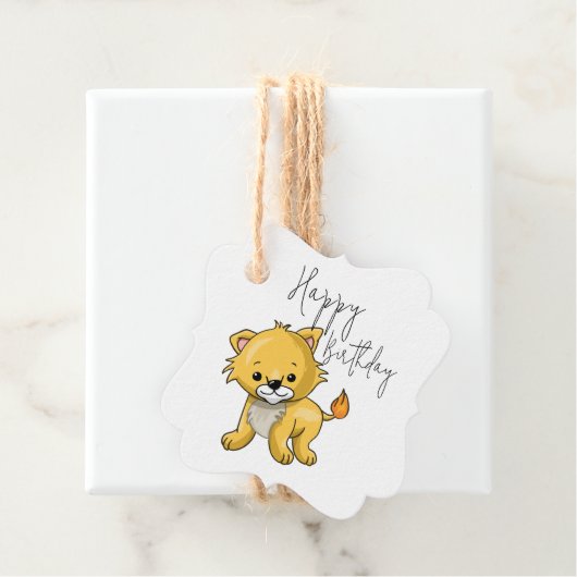 Kattenliefhebber Bedankjes Labels (In situ)