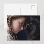 kattenliefhebber briefkaart (Voorkant / Achterkant)