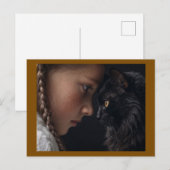 kattenliefhebber briefkaart (Voorkant / Achterkant)