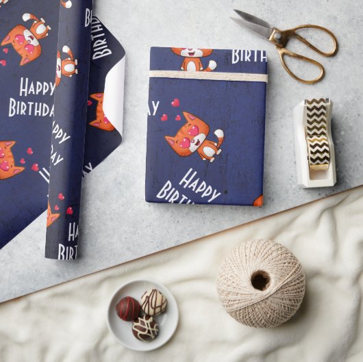 Kattenliefhebber Cadeaupapier (Crafts)