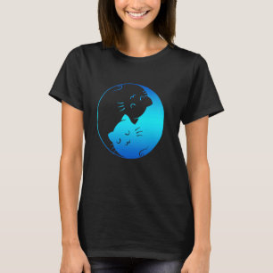 Kattenliefhebber Chinees karakter China Fan Signs T-shirt