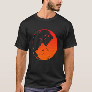 Kattenliefhebber Chinees Karakter China Fan Tekens T-shirt