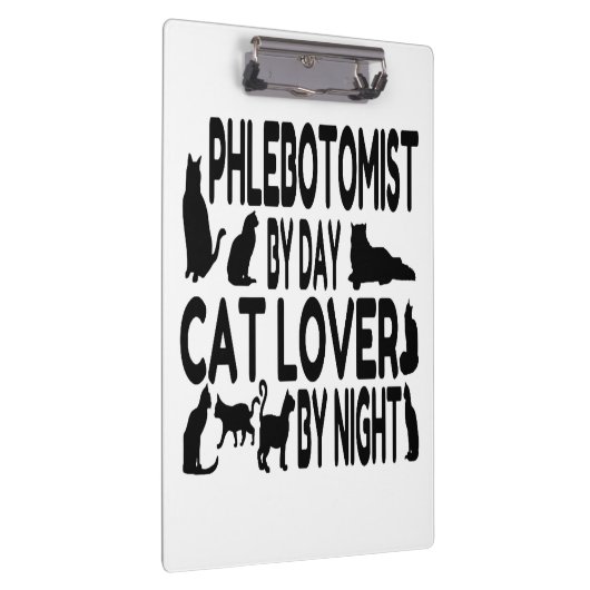 Kattenliefhebber flebotomist klembord (Rechts)