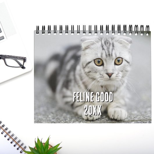 Kattenliefhebber Fotocollage & Grappige Kattengrap Kalender