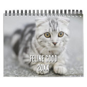 Kattenliefhebber Fotocollage & Grappige Kattengrap Kalender (Hoes)