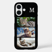 Kattenliefhebber Huisdier Fotogalerij Monogrammed Case-Mate iPhone Case (Achterkant)