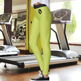 Kattenliefhebber Huisdier Moeder Geel Groen Zwart  Leggings