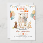 Kattenliefhebber jij kitten nu? Elke verjaardag Kaart (Voorkant)