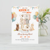 Kattenliefhebber jij kitten nu? Elke verjaardag Kaart (Staand voorkant)
