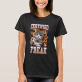 Kattenliefhebber Kattenmoeder Kattenmama Kattenmem T-shirt (Voorkant)