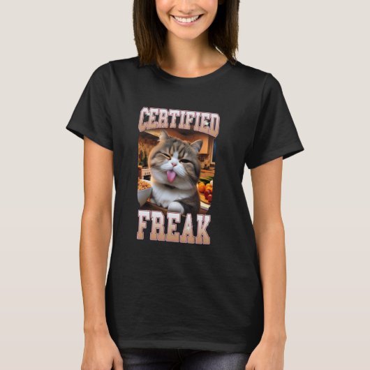 Kattenliefhebber Kattenmoeder Kattenmama Kattenmem T-shirt (Voorkant)