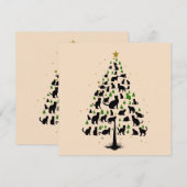 Kattenliefhebber Kerstboom 2 (Voorkant / Achterkant)