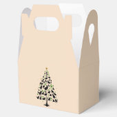 Kattenliefhebber Kerstboom 2 Bedankdoosjes (Geopend)