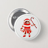 Kattenliefhebber Kerstcadeaus Knop Ronde Button 5,7 Cm (Voorkant /achterkant)