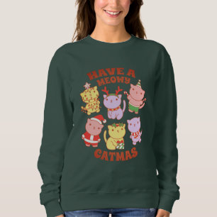 Kattenliefhebber Kerstmis - Heb een poezen Kerstmi Trui