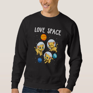 Kattenliefhebber Kinder Planeten 1 Trui