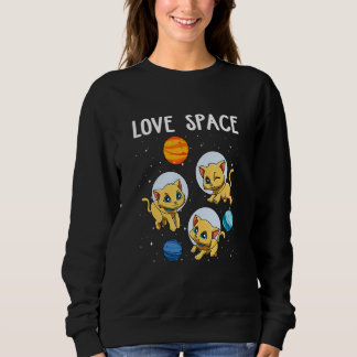 Kattenliefhebber Kinder Planeten 1 Trui