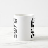 Kattenliefhebber klarinetspeler koffiemok (Center)