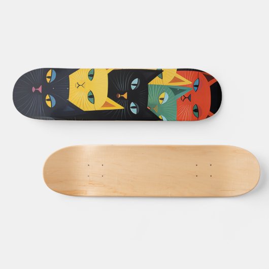 KATTENLIEFHEBBER KOEL SKATEBOARD (Horizontaal)