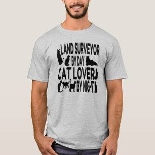 kattenliefhebber landmeter t-shirt