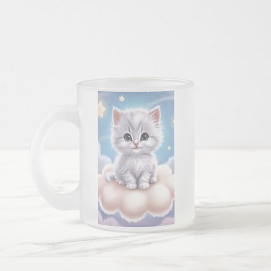 kattenliefhebber matglas koffiemok (Links)