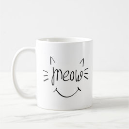 Kattenliefhebber Meow Koffiemok