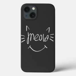 Kattenliefhebber Miauw Case-Mate iPhone Case
