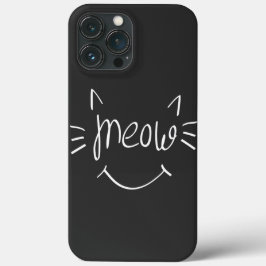 Kattenliefhebber Miauw Case-Mate iPhone Case