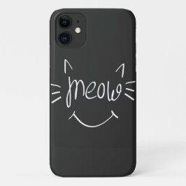 Kattenliefhebber Miauw Case-Mate iPhone Case