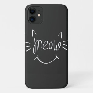 Kattenliefhebber Miauw Case-Mate iPhone Case