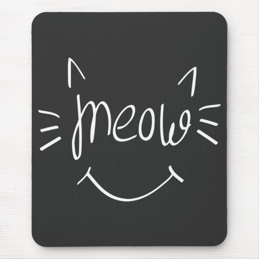 Kattenliefhebber Miauw Muismat (Voorkant)