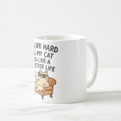 Kattenliefhebber mok cadeau - Dierenvriend (Voorkant rechts)