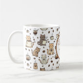 Kattenliefhebber mok voor koffietijd (Links)