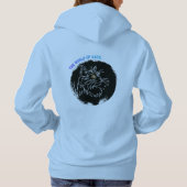 Kattenliefhebber ontwerp hoodie (Achterkant)